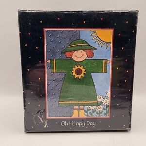 New- Lang & Wise Box Buddies #51 Oh Happy Day Figurine Sherri Buck Baldwin 3.25”